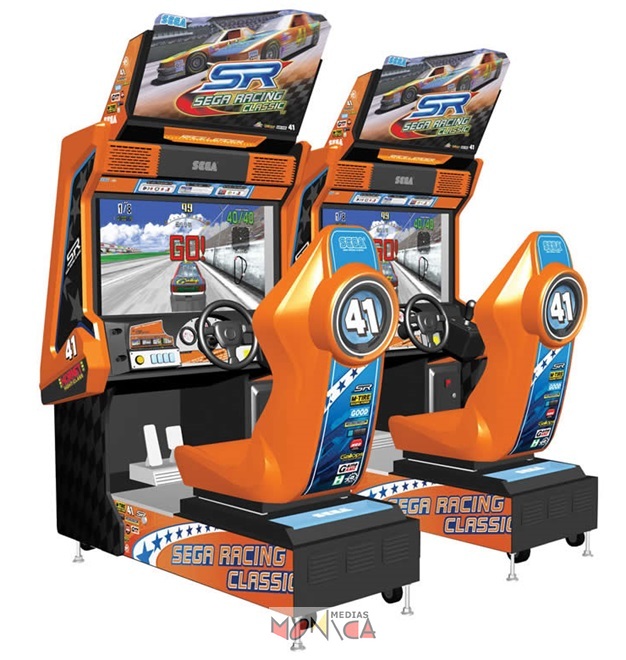 Course auto arcade Daytona 2 postes