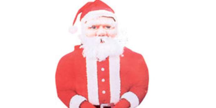 Paquet cadeau géant rouge et or - Autres décors de Noël - Noël - Agence  Hors Média, Marketing événementiel.